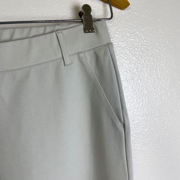 Stella Caracasi Lounge Dress Pants Birch Pull On Career Stretch Womens Large - Picture 4 of 12